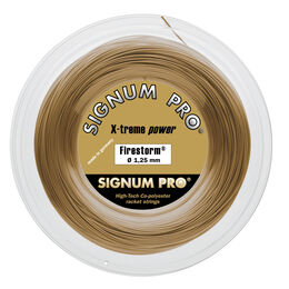 Cordages De Tennis Signum Pro Firestorm 200m gold metallic